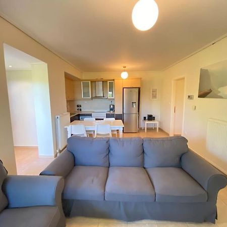 Cozy 2 Room Apartment With Garden Near Athens Air-Port Artémida Eksteriør bilde