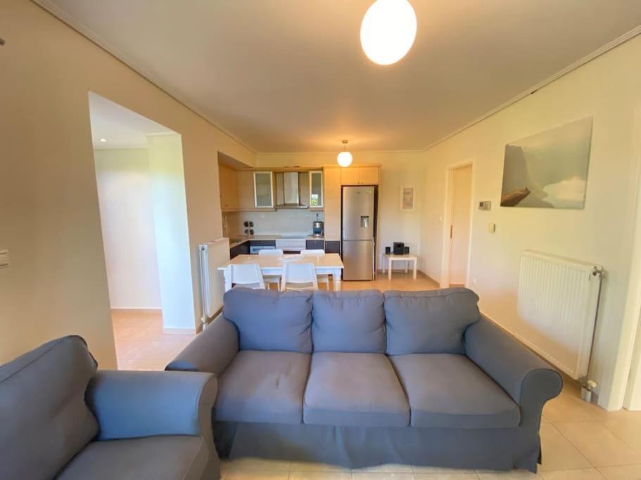 Cozy 2 Room Apartment With Garden Near Athens Air-Port Artémida Eksteriør bilde